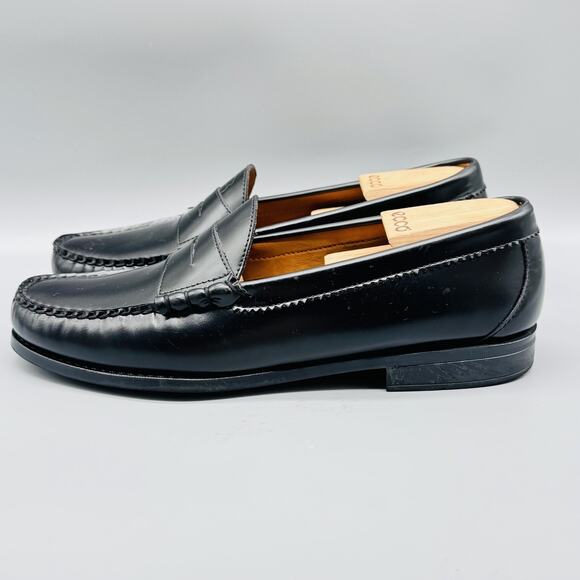 J. Crew Black Leather Loafers - Picture 5 of 11